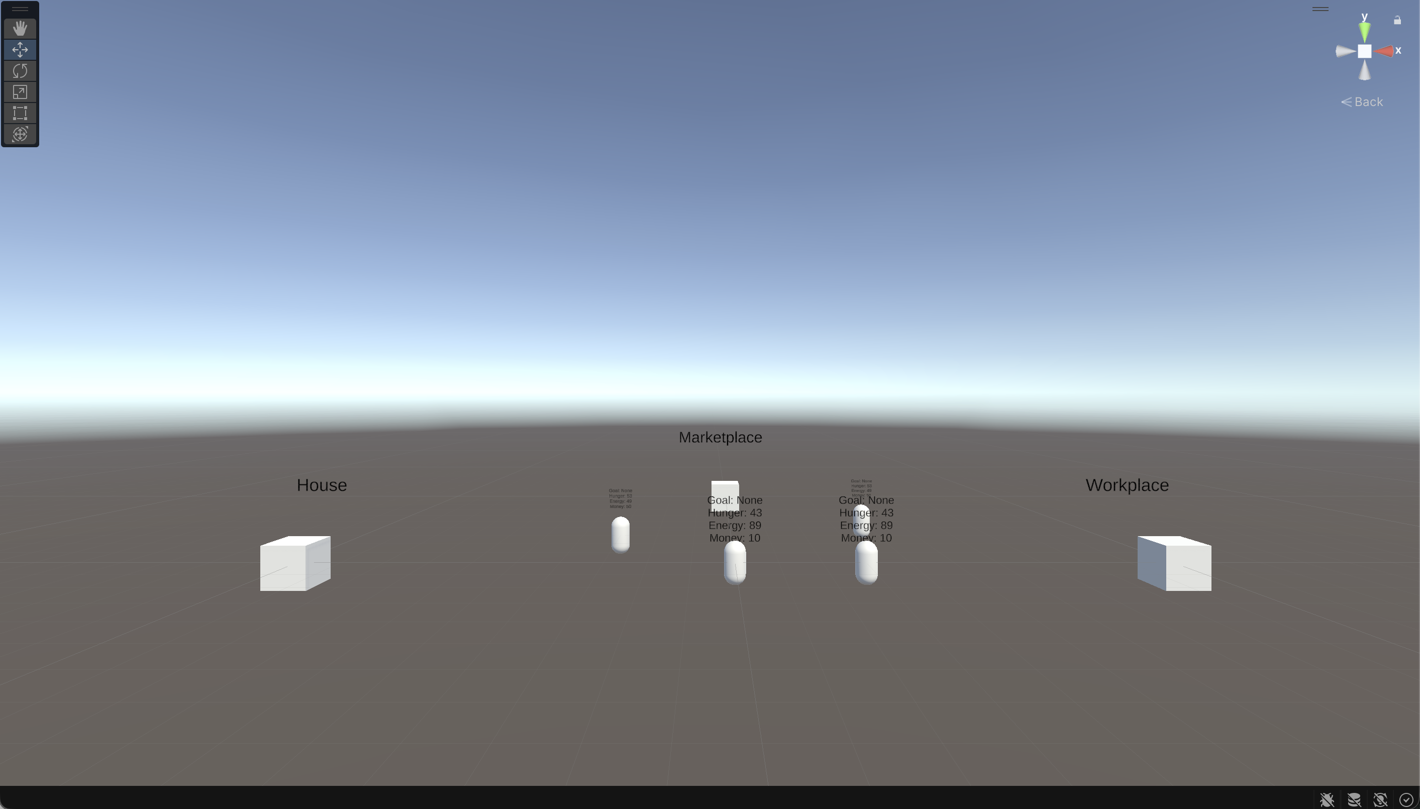 Screenshot of AI Kingdom Simulator