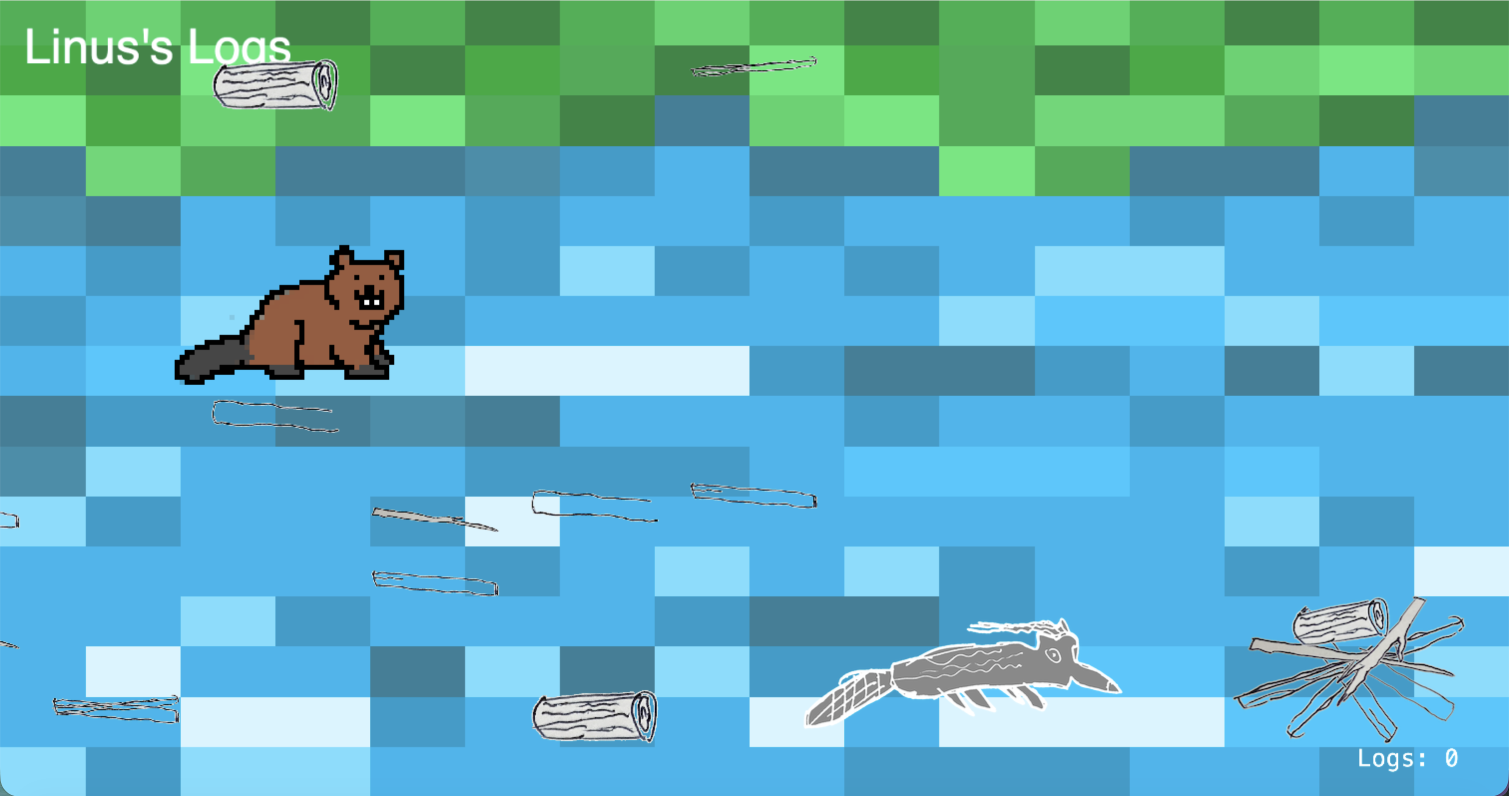 Screenshot of Linus's Logs main screen